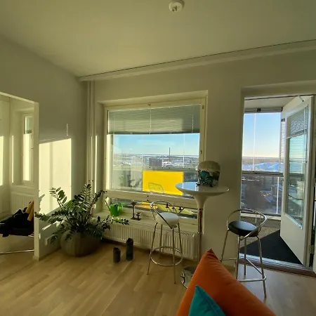 Appartement Keskustan Upein Kerrostalokaksio 11 Krs Ilm Phalli Oulu