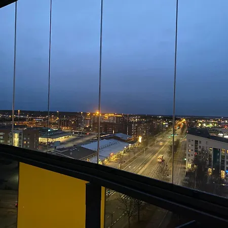 Keskustan Upein Kerrostalokaksio 11 Krs Ilm Phalli Appartement *